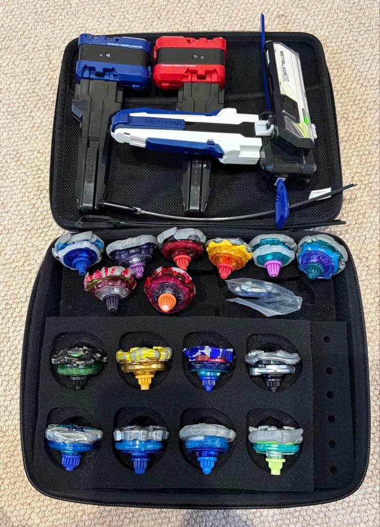 ベイブレードx 引退セット 純正ケース ベイバトルパス