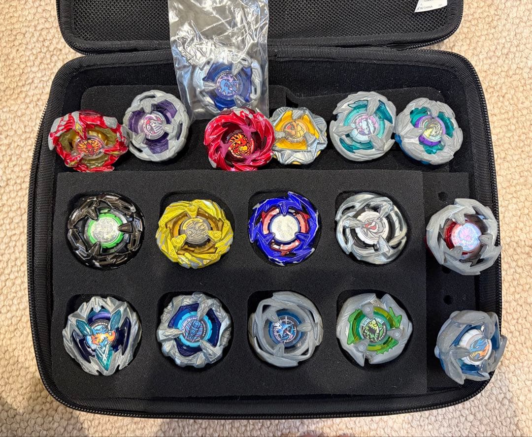 ベイブレードx 引退セット 純正ケース ベイバトルパス