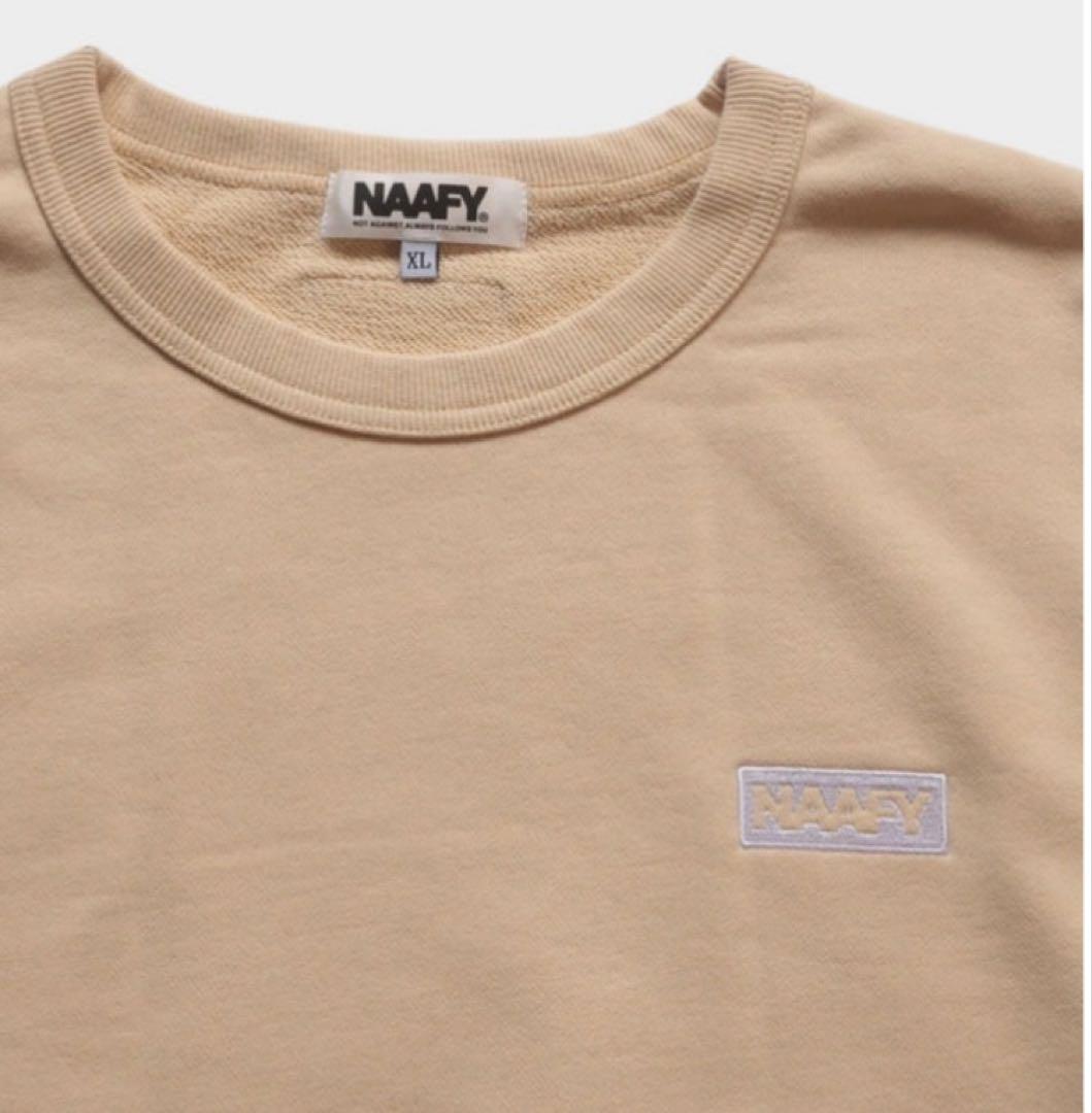 NAAFY ゴルフ　スウェット　ベージュ