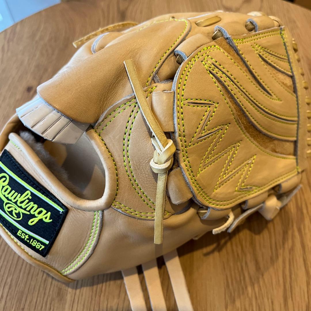 新品 値下げ中 ローリングス 硬式投手用 Aキャメル