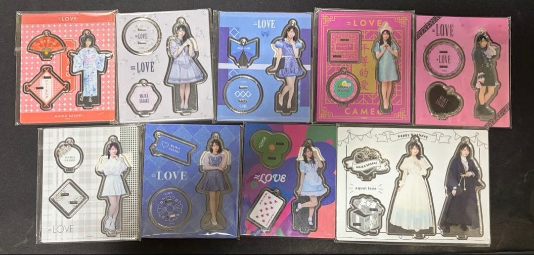 佐々木舞香　アクリルスタンド　まとめ売り