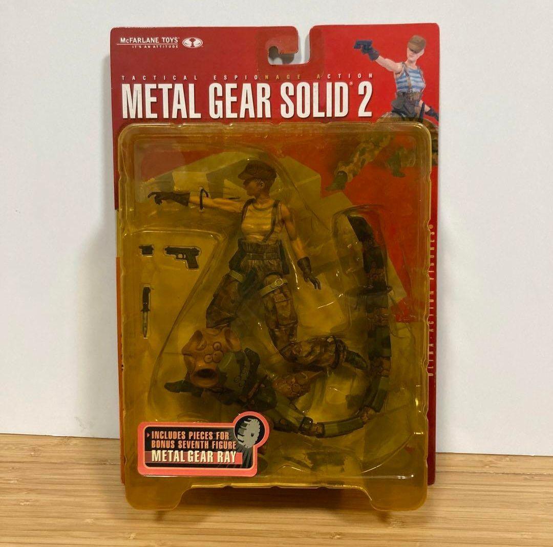 〈未開封〉メタルギアソリッド2　マクファーレントイズ6体セット
