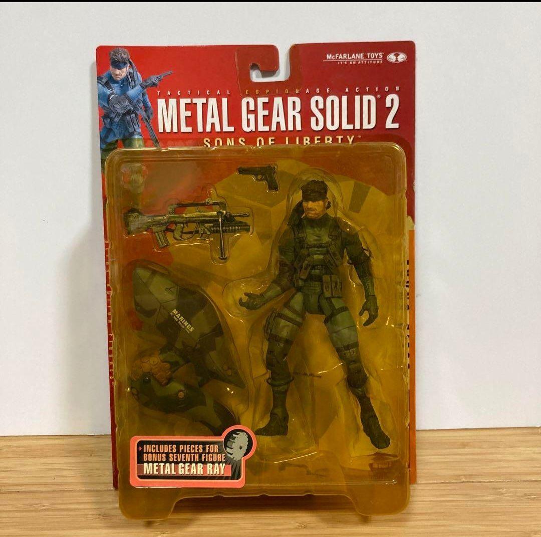 〈未開封〉メタルギアソリッド2　マクファーレントイズ6体セット