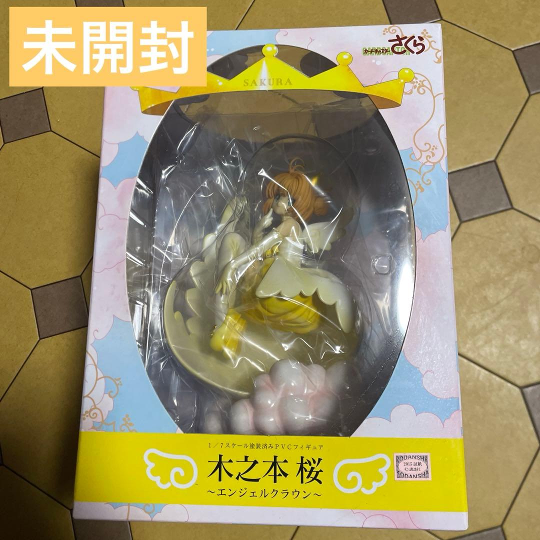 新品 カードキャプターさくら 木之本桜 エンジェルクラウン フィギュア PLUM