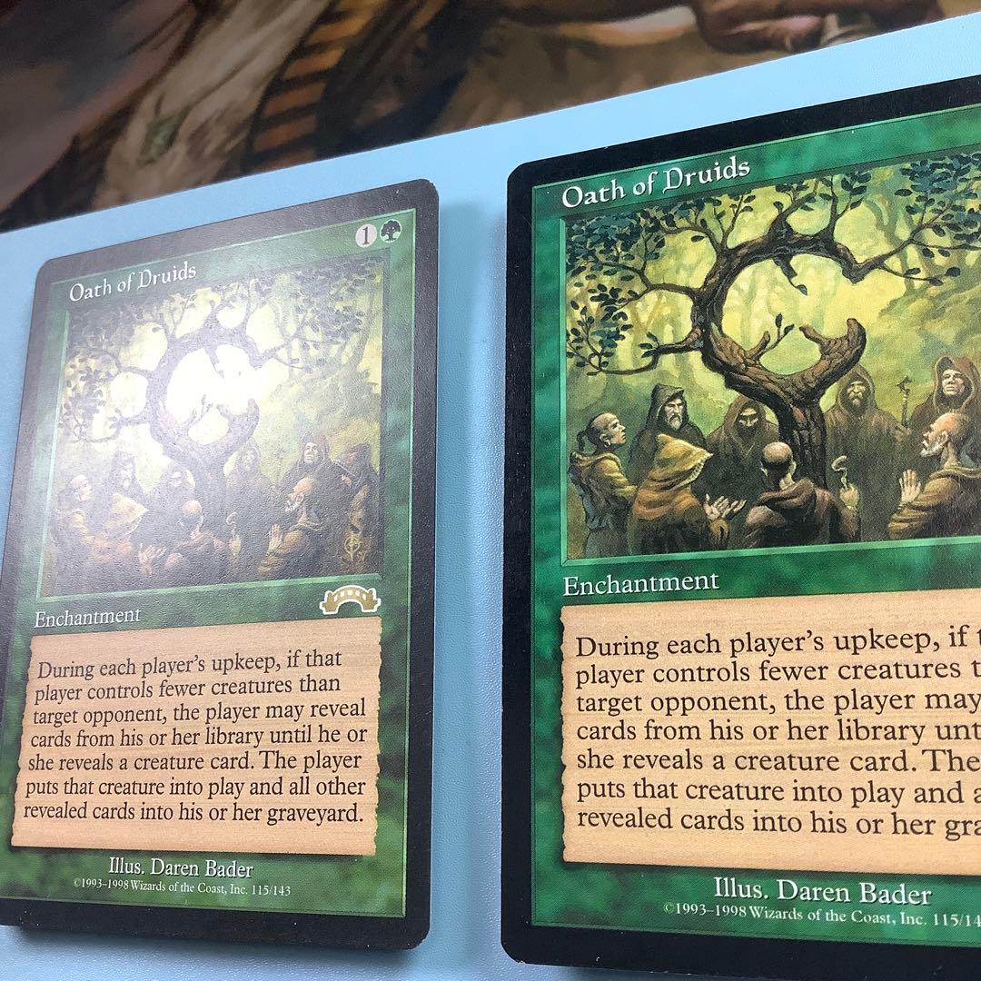 ドルイドの誓い/Oath of Druids EXO英語4枚セット