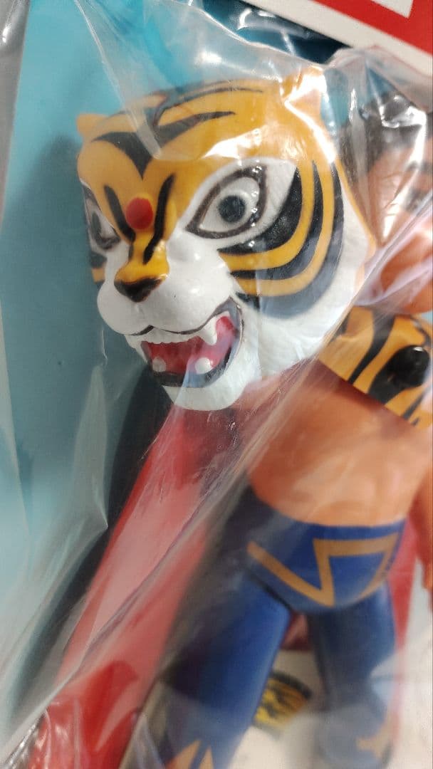 マルサン タイガーマスク二世ソフビ　佐山タイガーの元祖