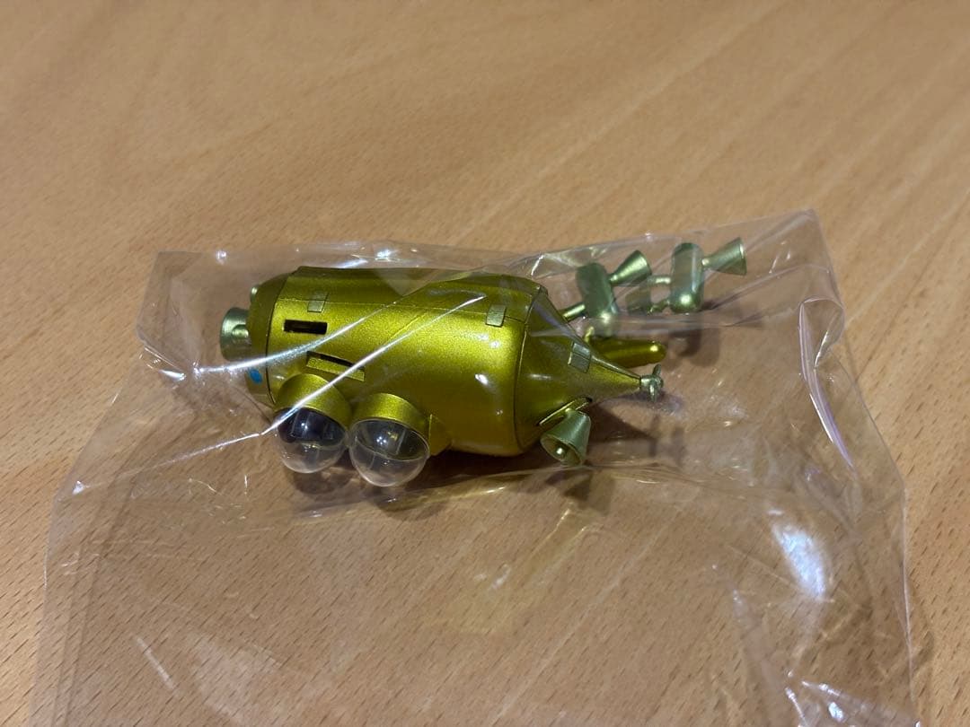 アガツマ　ピクミン2コレクションフィギュア2 ドルフィン号（ゴールド）