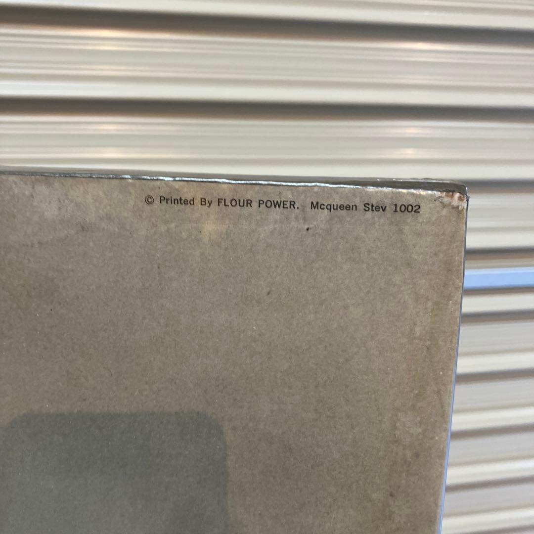ヴィンテージ スティーブ・マックイーン 木製パネル 大型 FLOUR POWER