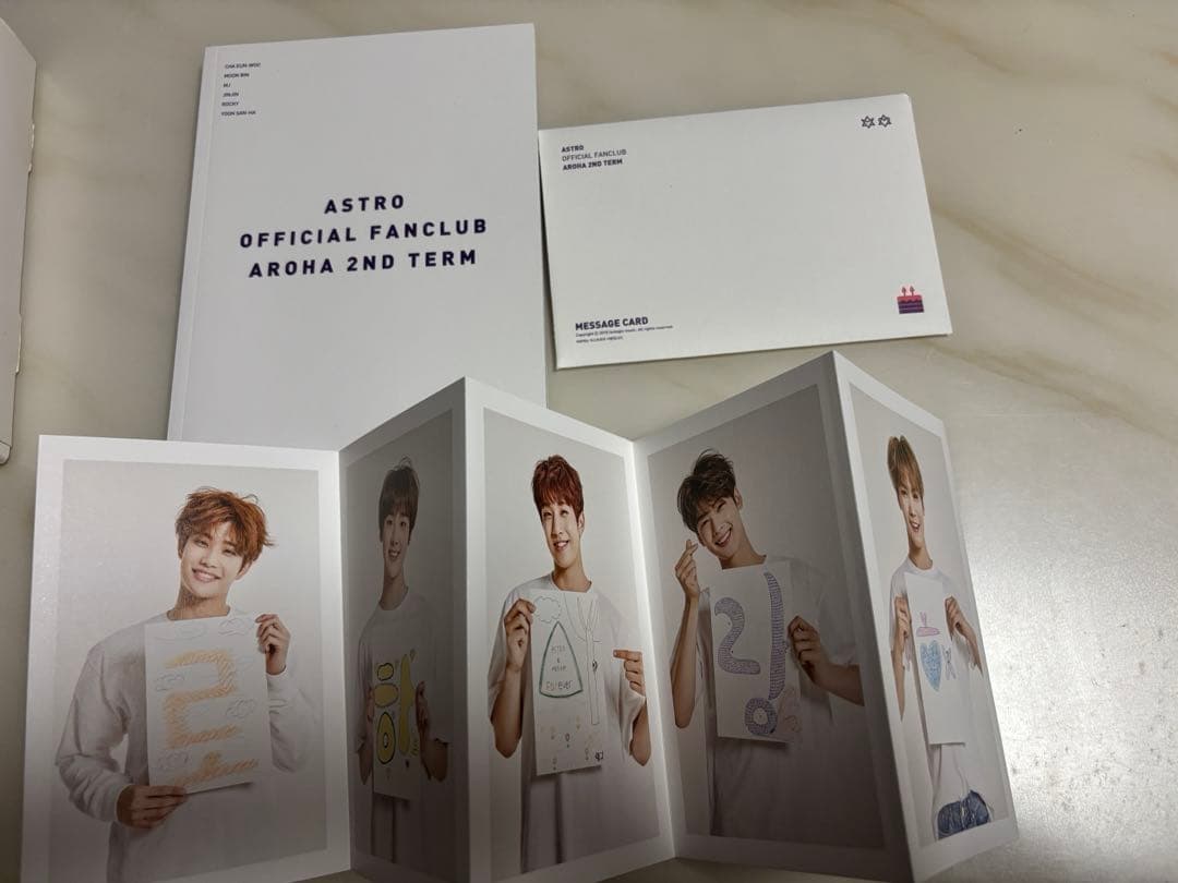 ASTRO　FCキット　韓国　ファンクラブ 1期　2期 3期　ファンクラブキット