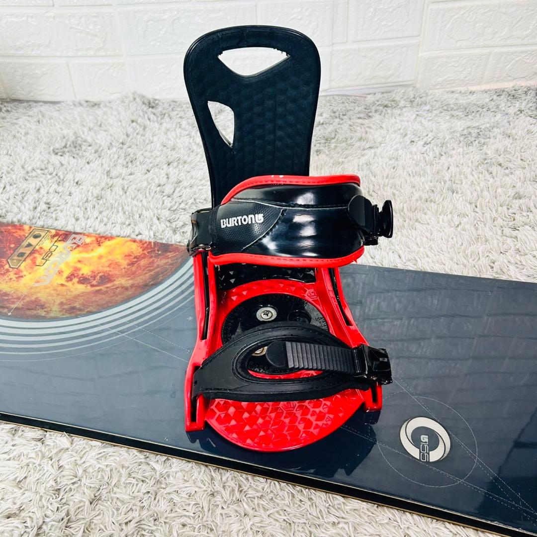 【初心者おすすめ 】バートン　クラッシュ　スノーボード　セット　155cm