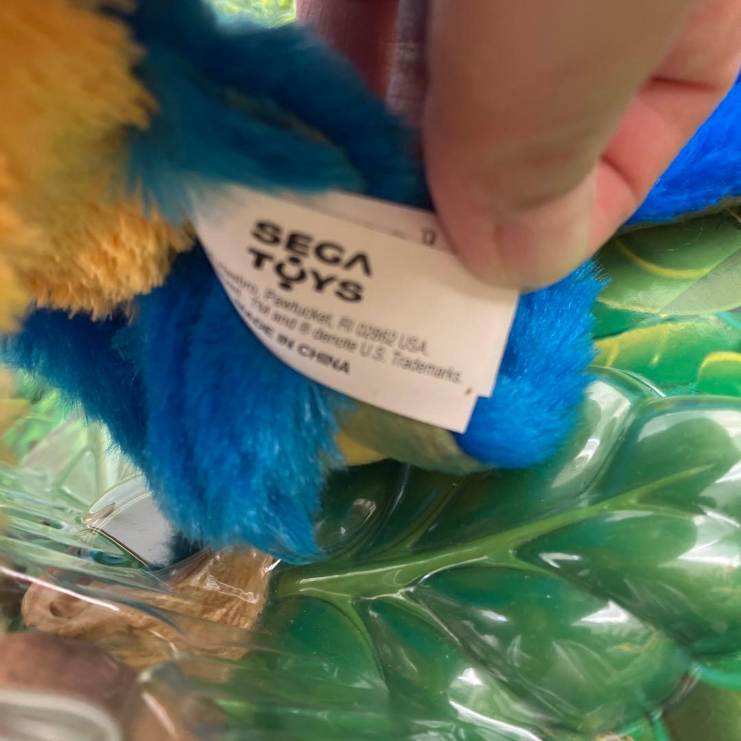 夢おうむ　ぬいぐるみ　いんこ　セガトイズ　鳥　野鳥　南国　本体のみ　リモコンなし