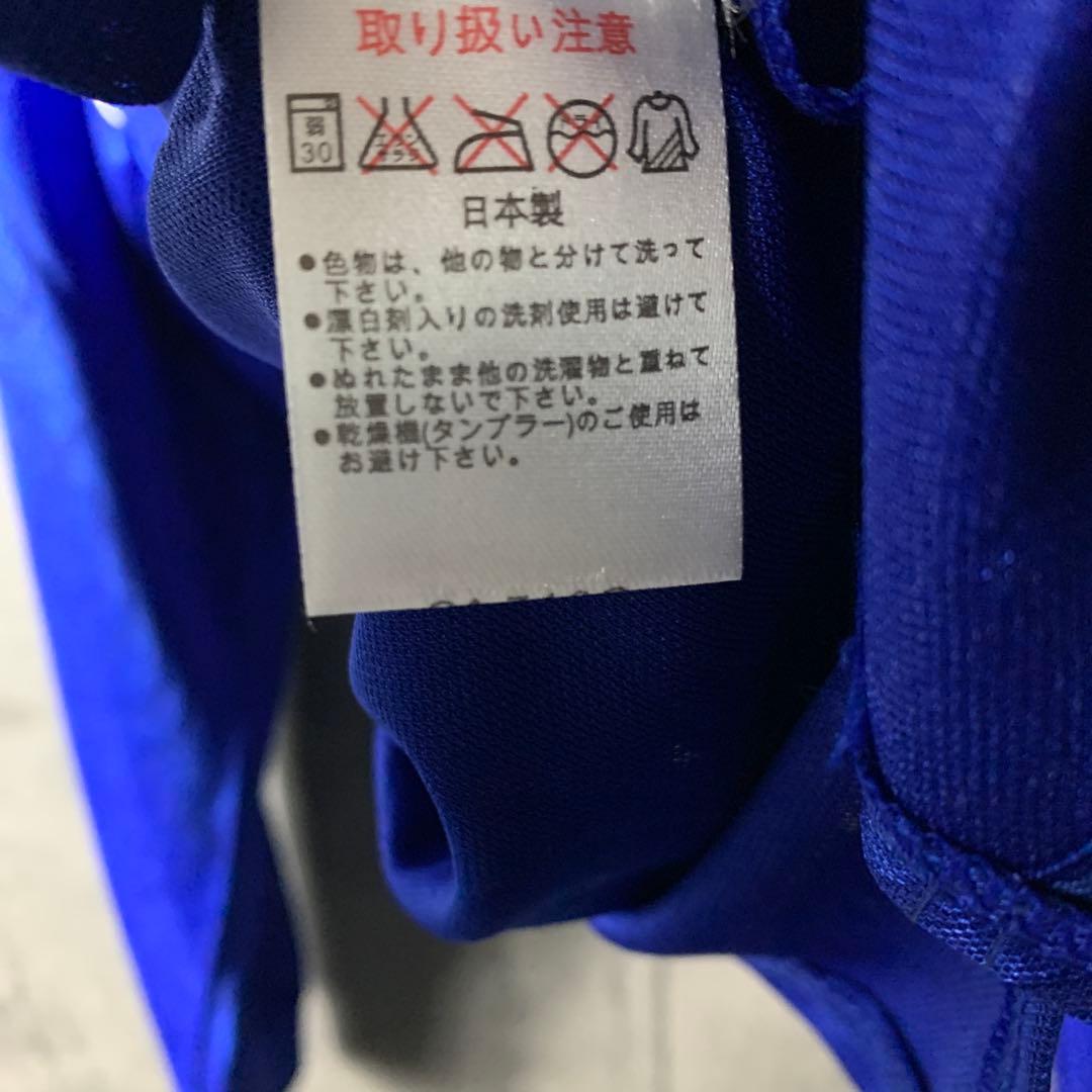 98年 サッカー 日本代表 ホーム 長袖 XL 炎 フランスW杯 ゲームシャツ