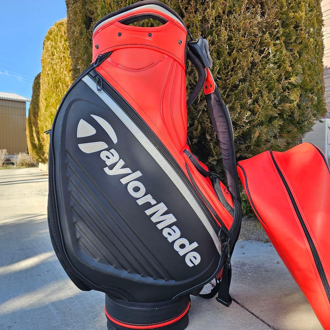 テーラーメイドゴルフ 10.5型3点式プロモデル ツアースタッフキャディバッグ