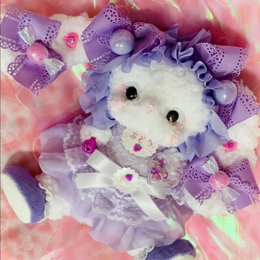 Romantic 作家 うさぎ テディベア ハンドメイド ぬいぐるみ