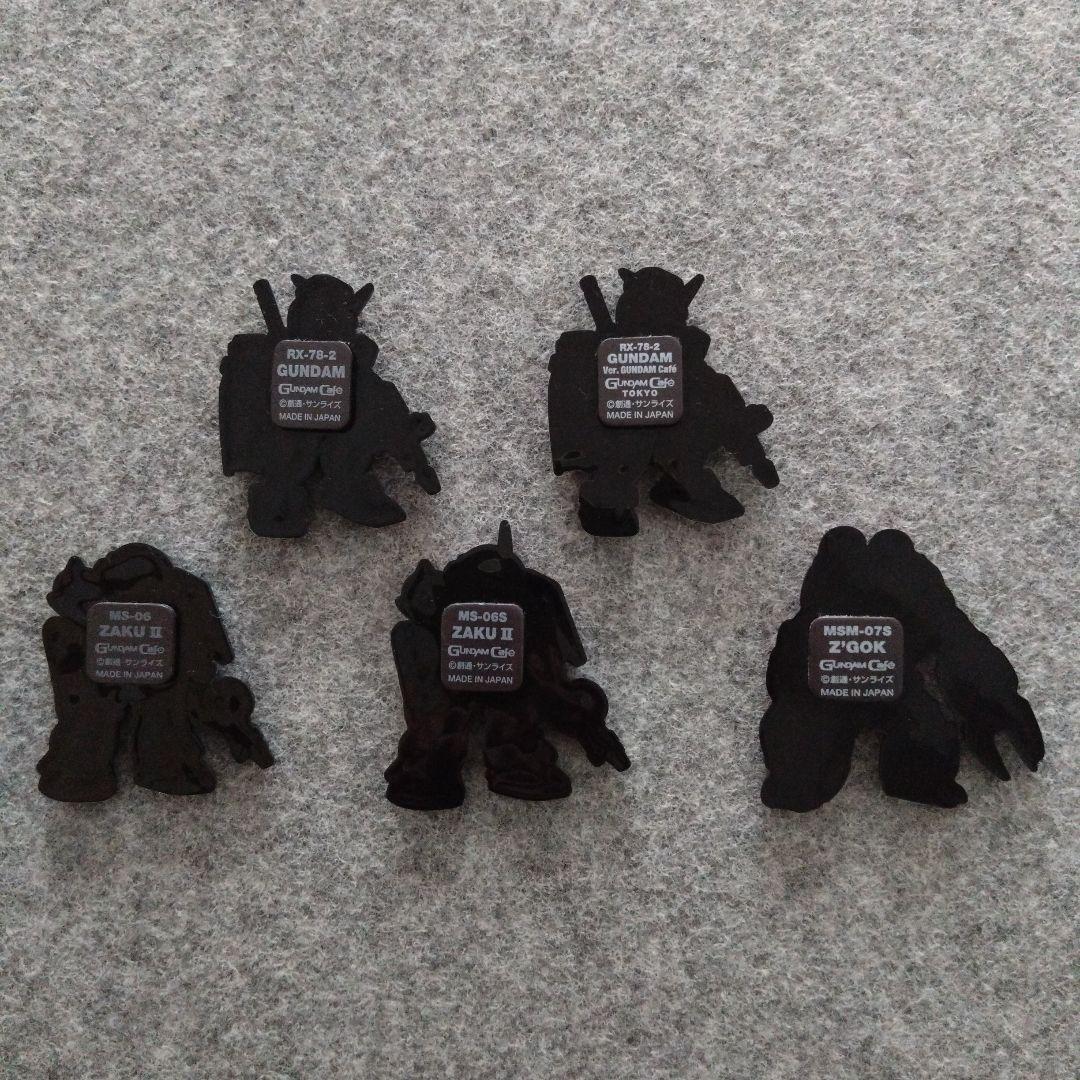 ガンダムカフェ限定 マグネット ガンダム ザク ズゴック