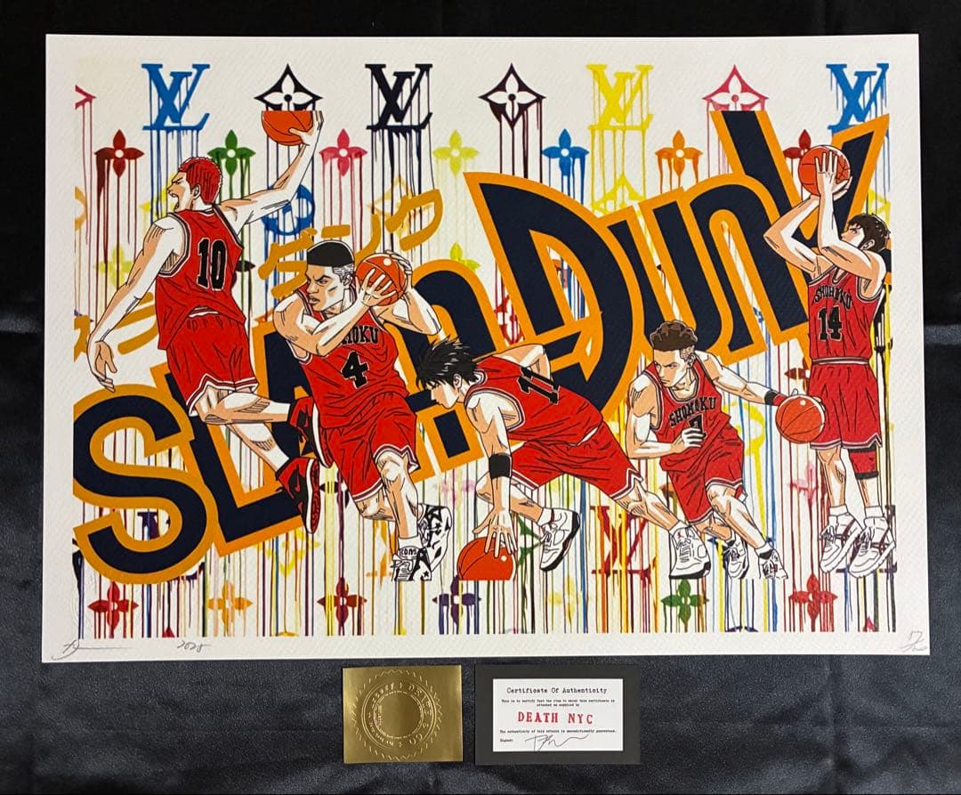 世界限定100枚 DEATH NYC アート ポスター sd①