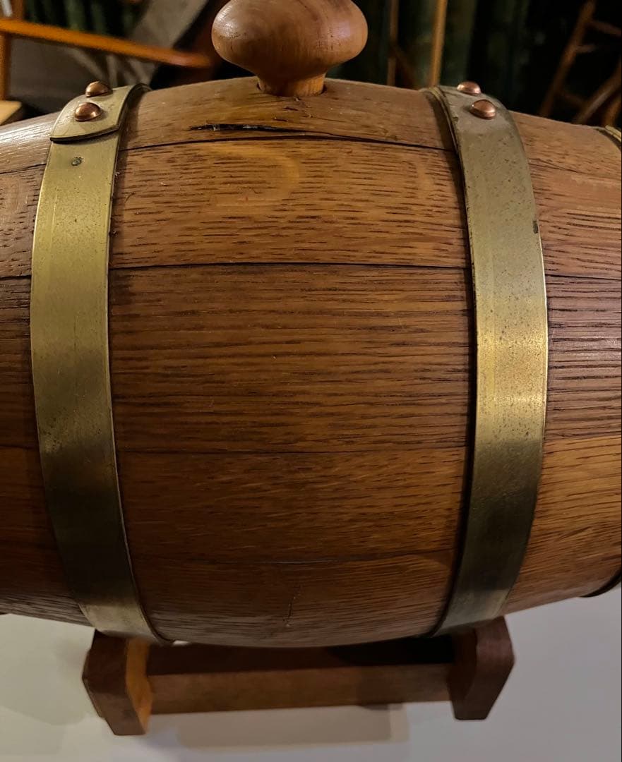 当時物　ヴィンテージ　有明産業のミニ樽