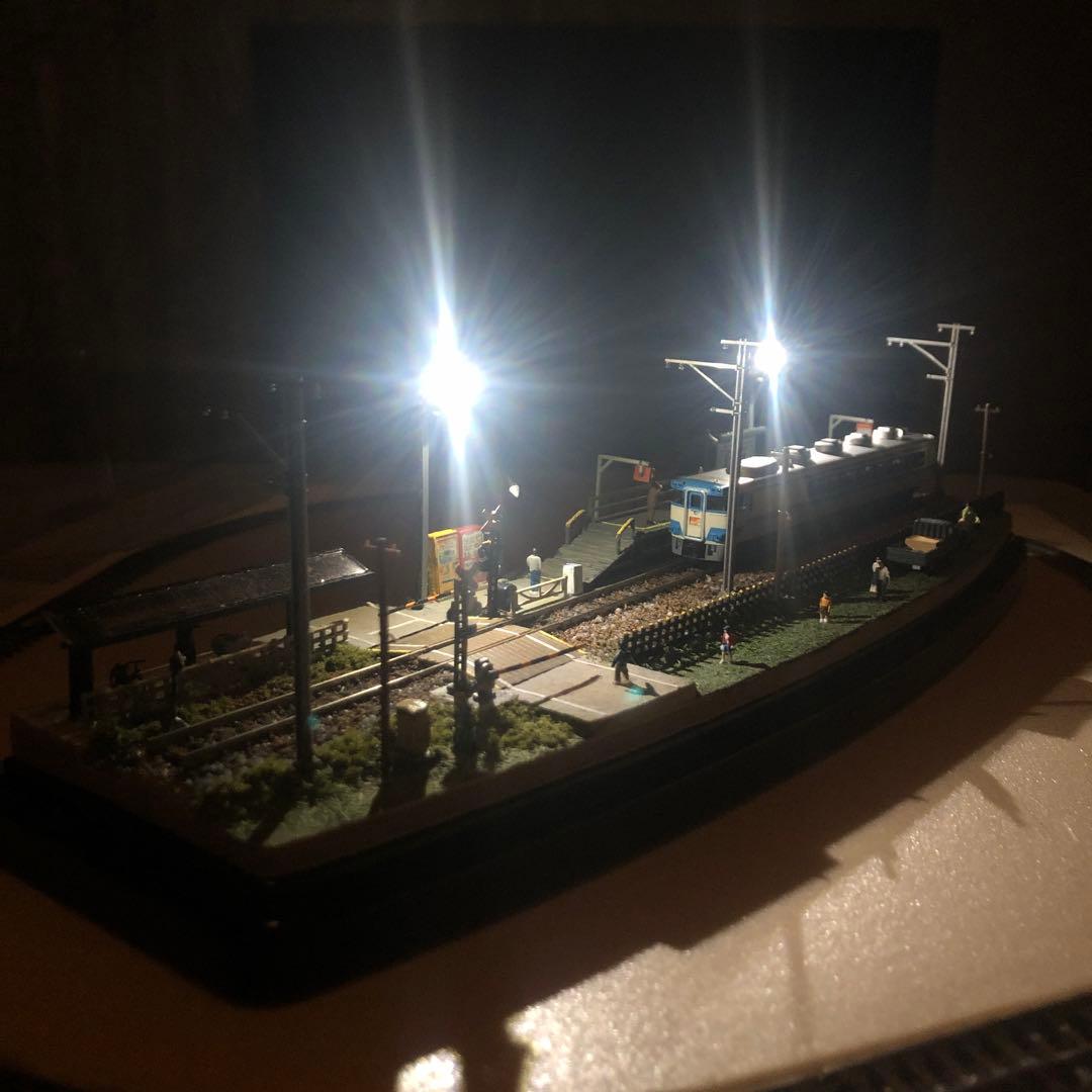Nゲージ ローカル駅ジオラマ