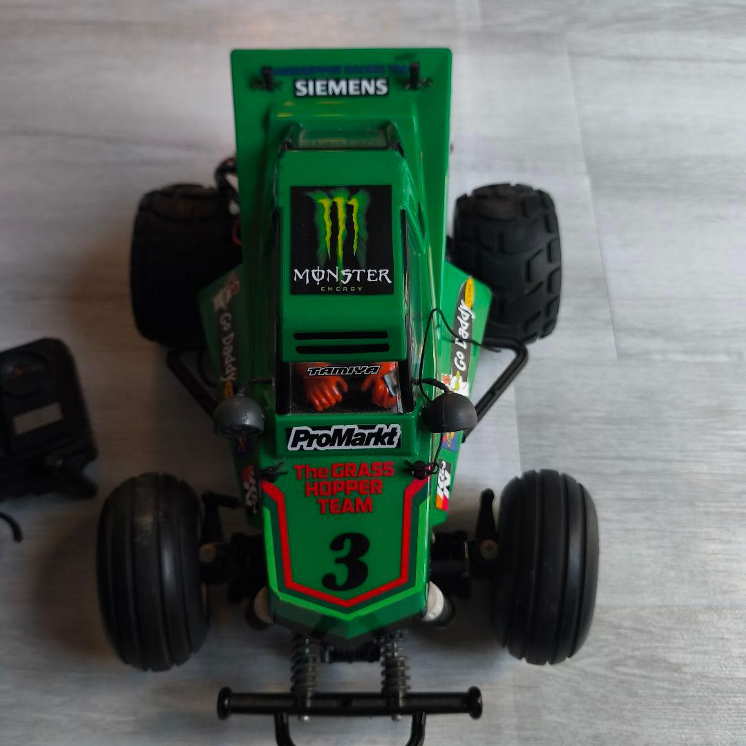 【中古】タミヤ コミカルグラスホッパー　1/10XB WR-02CBシャーシ