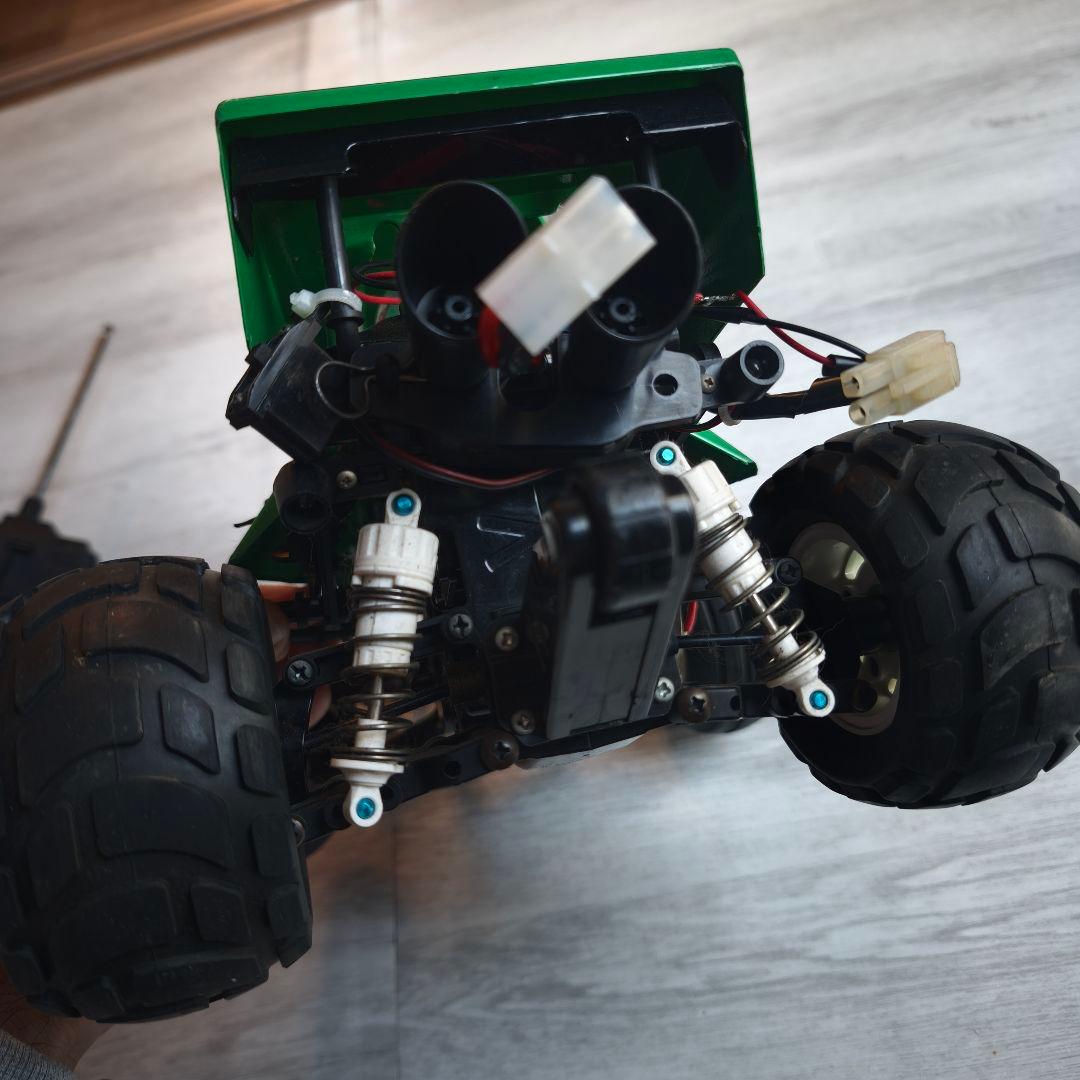 【中古】タミヤ コミカルグラスホッパー　1/10XB WR-02CBシャーシ