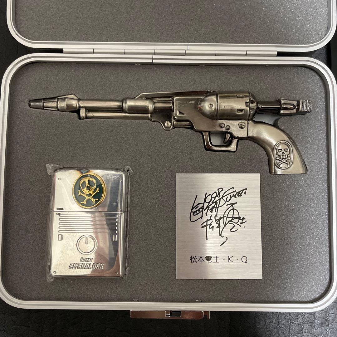 クイーンエメラルダス zippo コスモドラグーン　フィギュア　限定 松本零士
