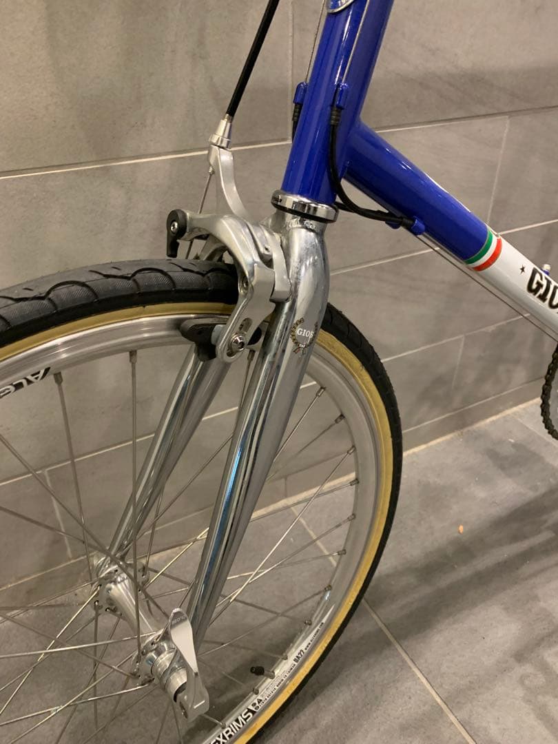 【東京近郊受渡し希望】ほぼ未使用 GIOS ANTICO ミニベロ 美品