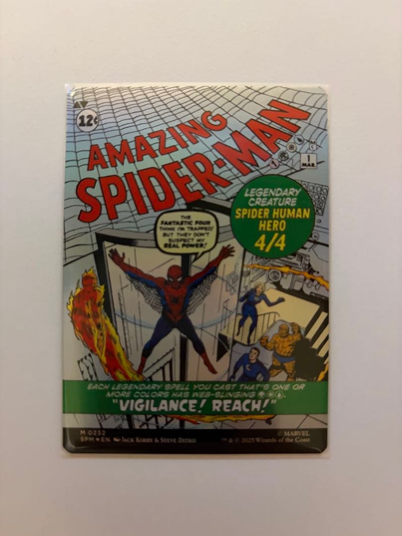 MTG ピーター・パーカー ボーダーレス EN(英語) Foil(フォイル)