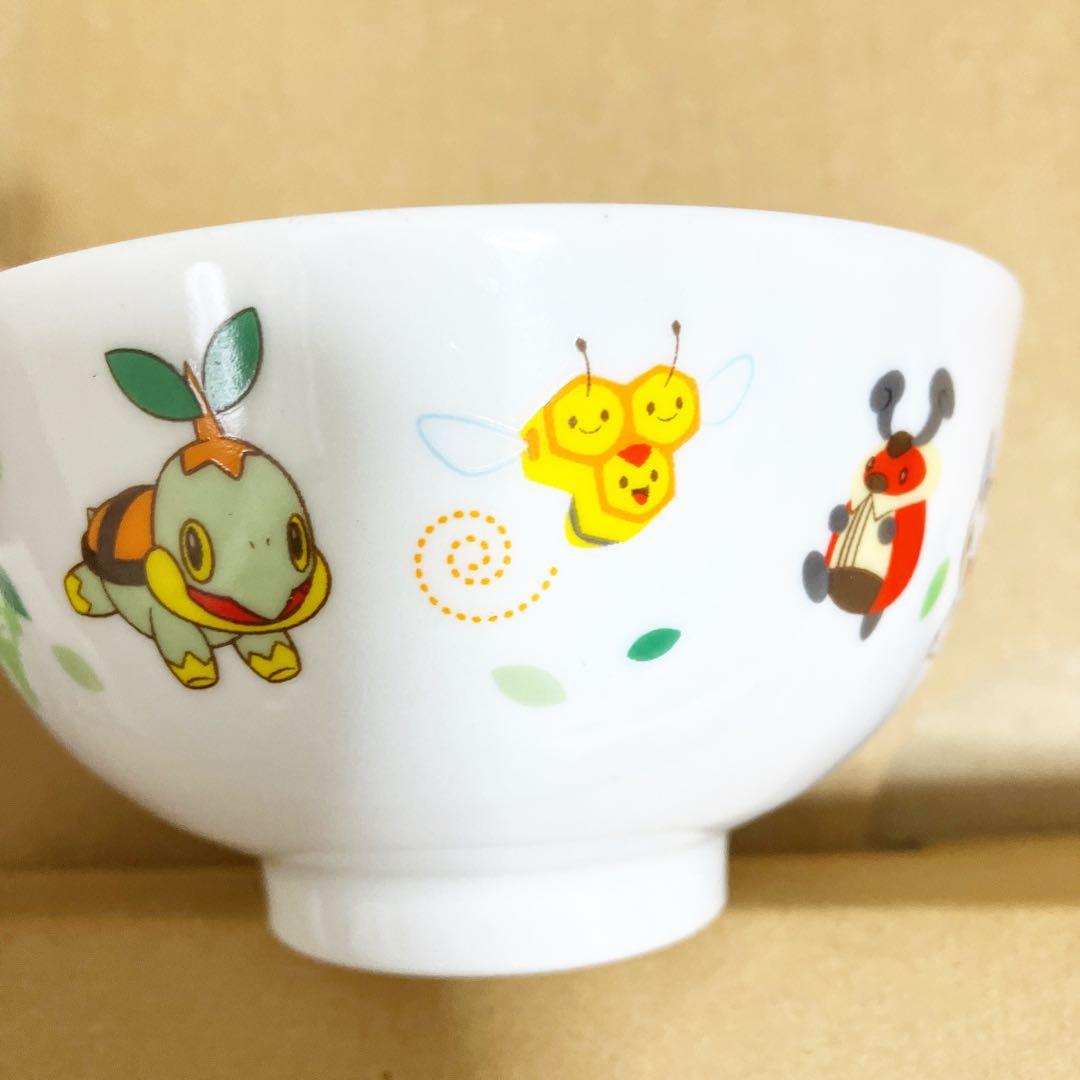 ポケモン「ラスト1点」　ポッチャマ　ヒコザル　ナエトル　ピカチュウ　食器　茶碗