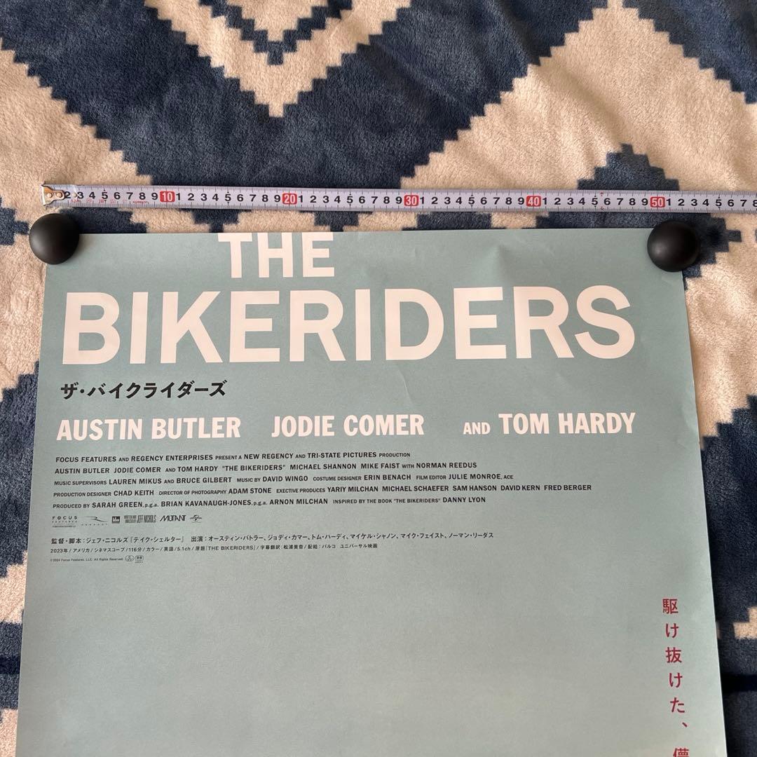 未使用 映画 B2ポスター　ザ・バイクライダーズ Harley-Davidson