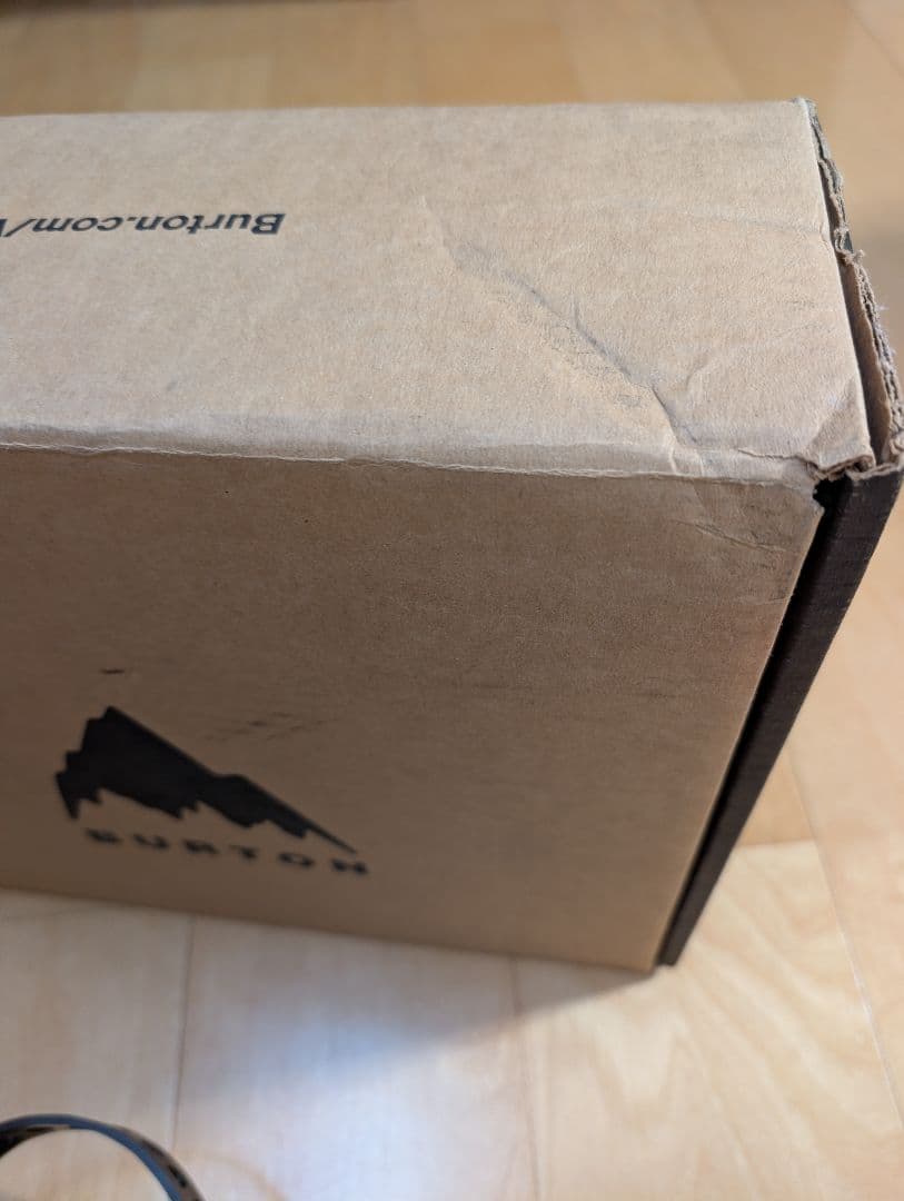 メンズ バートンスノーボード バインディング ヒッチハイカー ブラック S