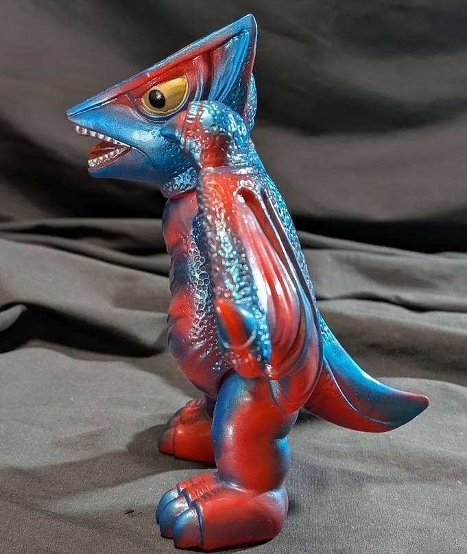 ギャオス（マルサン）電撃怪獣大作戦ソフビフィギュア