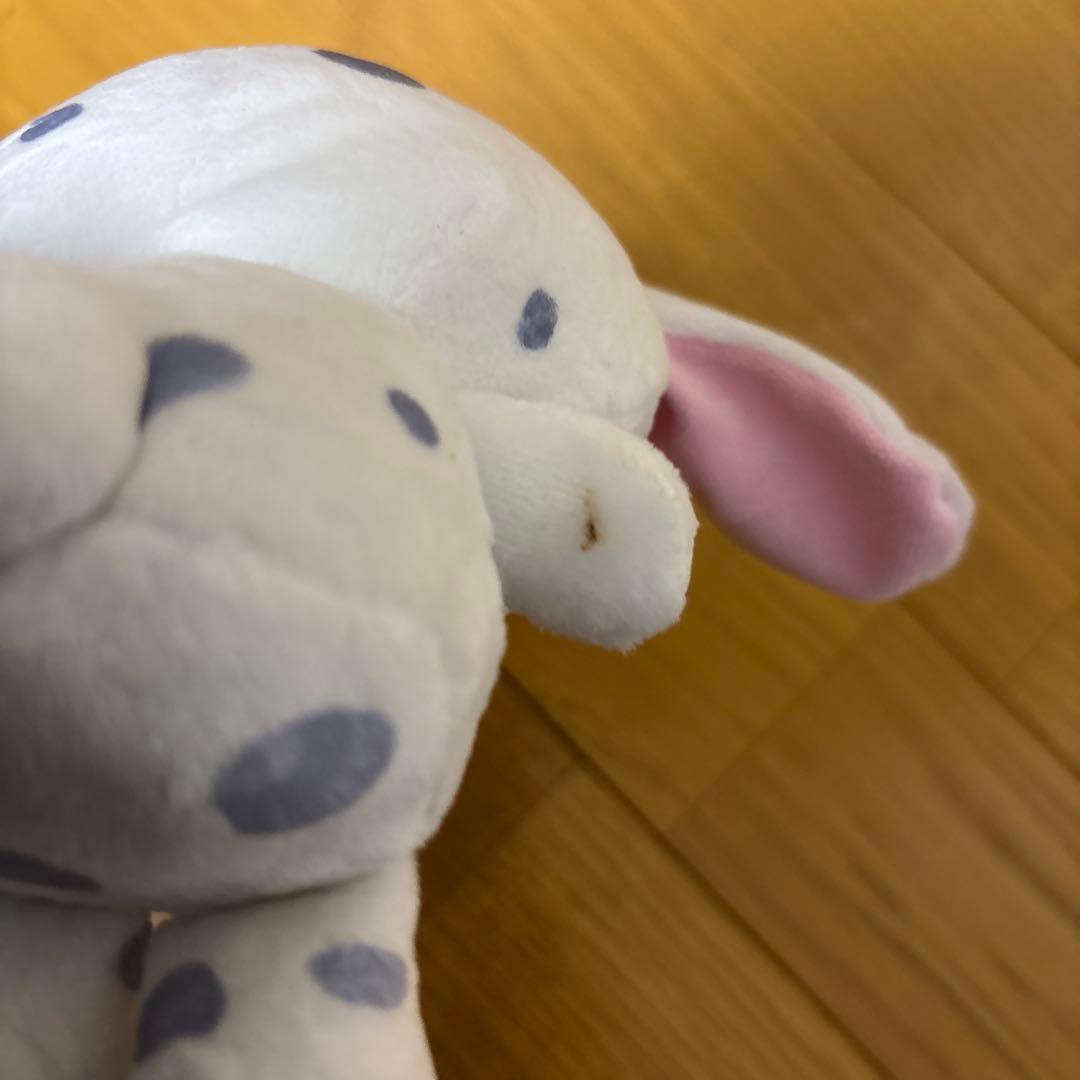 シュガーバニーズ なかよしビーンズ ぶちうさ ぬいぐるみ