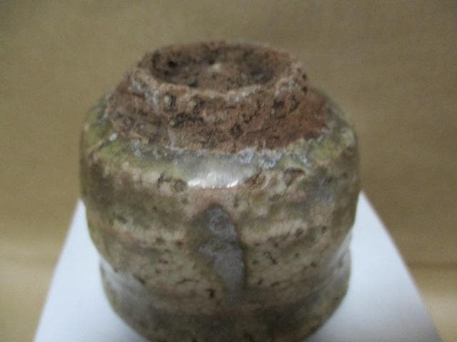 古萩焼　ぐい呑み　I38-2