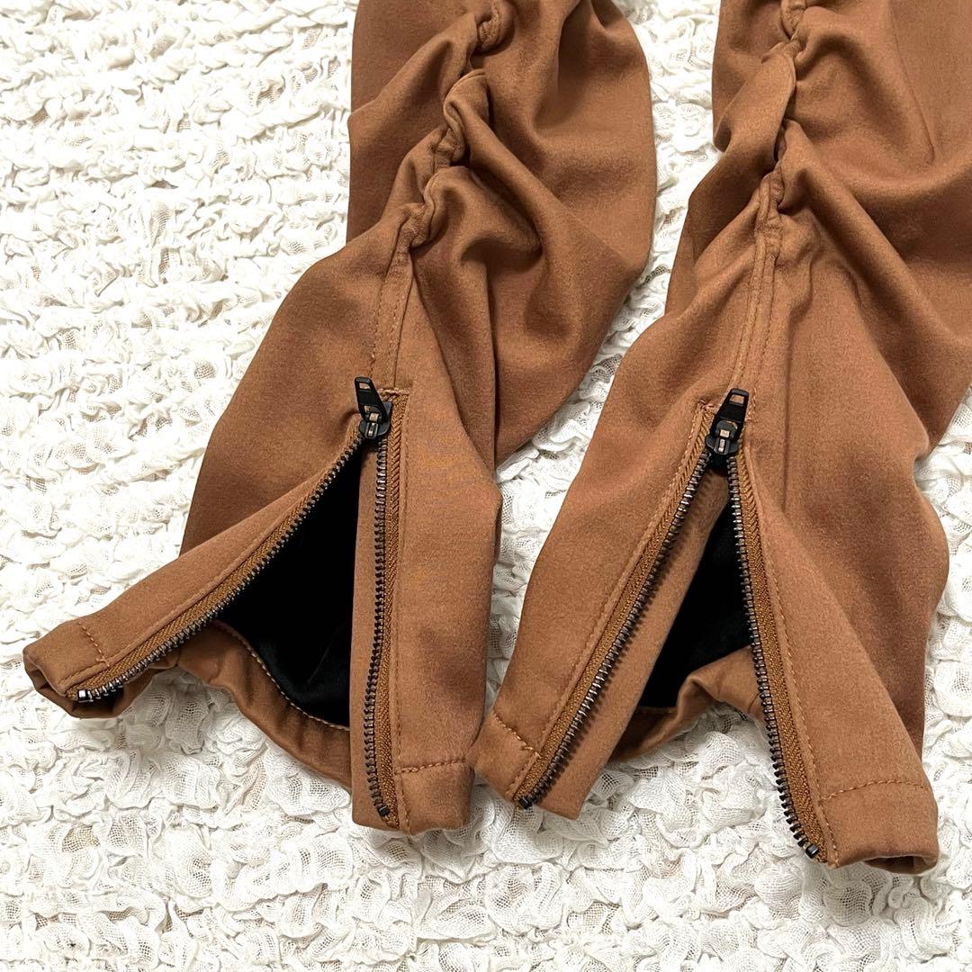 【新品未使用】ラッセルノWARM SKINNY GATHER PANTS 裏起毛