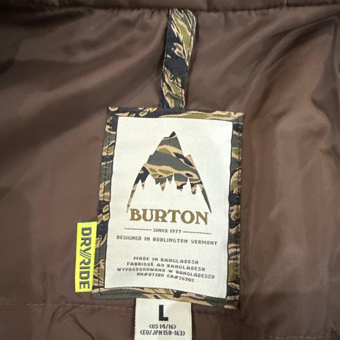 【美品】BURTON キッズ フード付きジャケット オレンジ