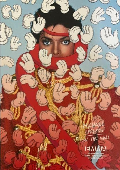 カウズ マイケルジャクソン プリントMichael Jackson /Kaws