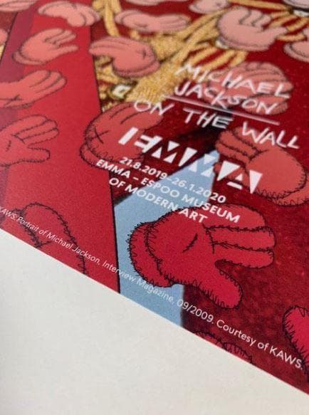 カウズ マイケルジャクソン プリントMichael Jackson /Kaws