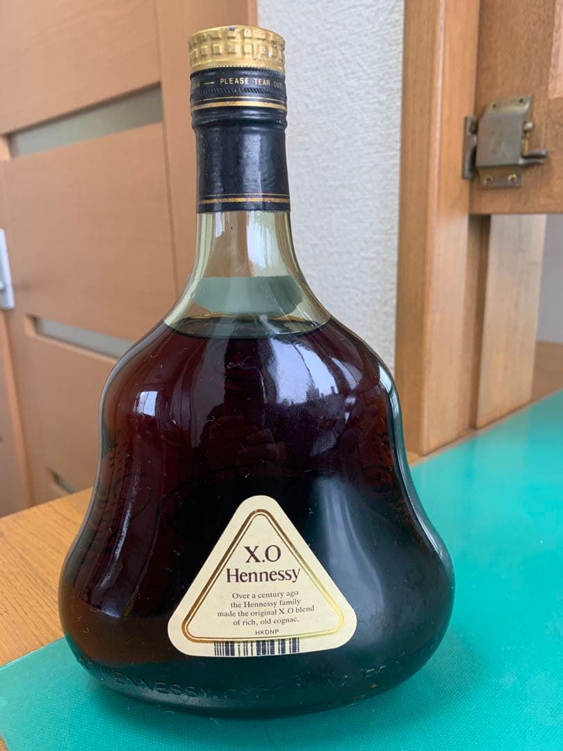 未開栓 ヘネシー XO グリーンボトル 金キャップ 700ml 古酒