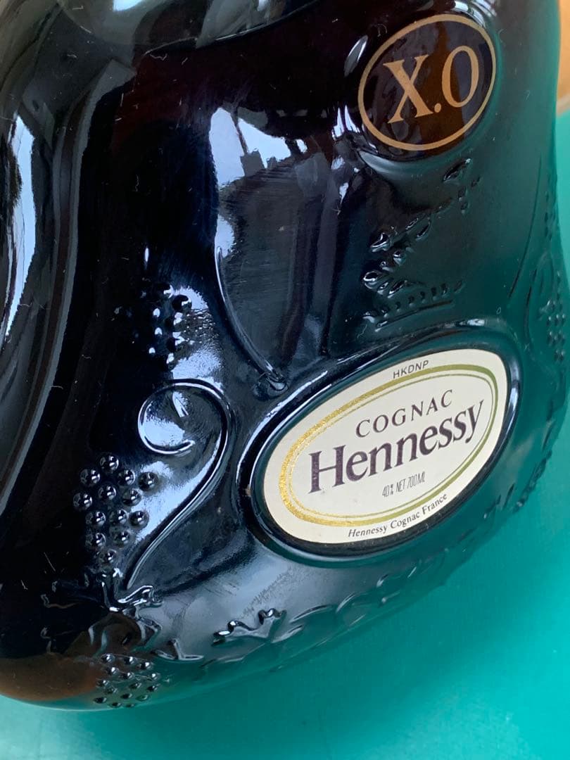 未開栓 ヘネシー XO グリーンボトル 金キャップ 700ml 古酒