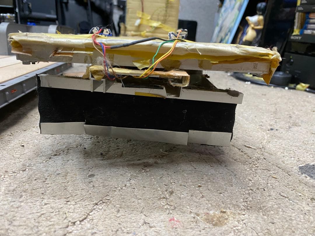 タミヤ1/14トレーラーフルオペ　平ボディ　キャブとその他欠品あり