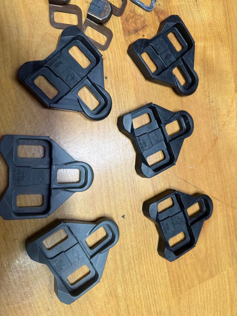 カンパニョーロペダル クリート多数付き