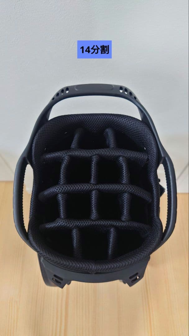 BENNINGTON ZONE ゴルフ・キャディバッグ グレー/オレンジ14分割