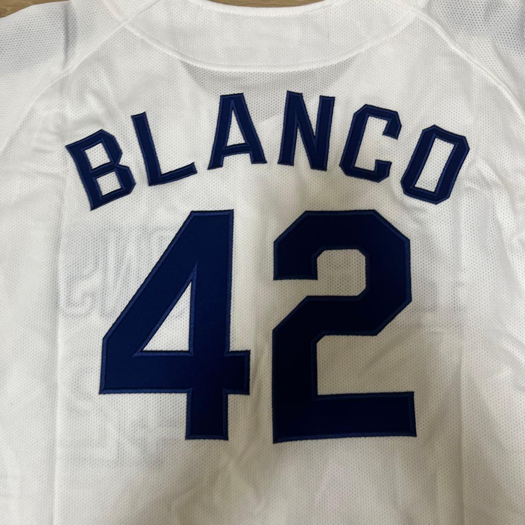 中日ドラゴンズ　刺繍ユニフォーム　ブランコ