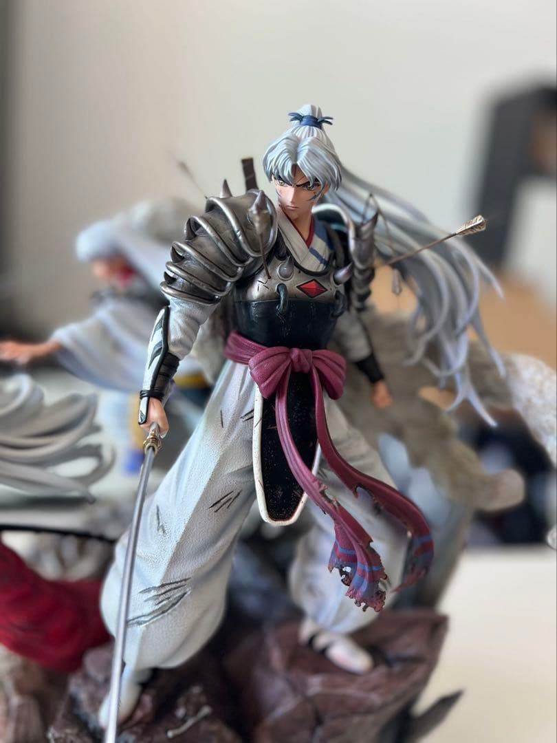 犬夜叉　殺生丸　闘牙王　父と子　フィギュア　ガレージキット