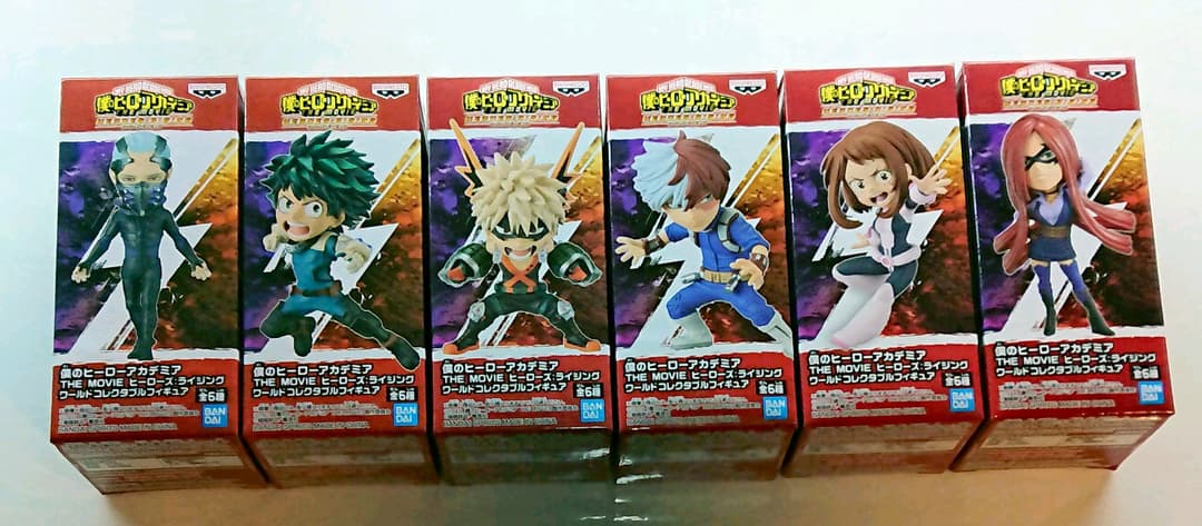 僕のヒーローアカデミア ワールドコレクタブルフィギュア コンプリートセット