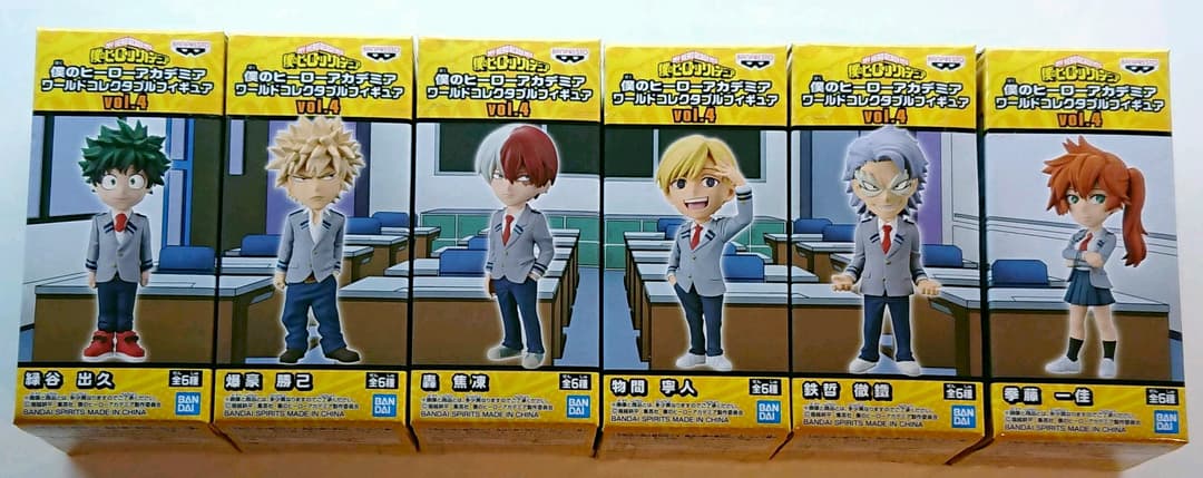 僕のヒーローアカデミア ワールドコレクタブルフィギュア コンプリートセット