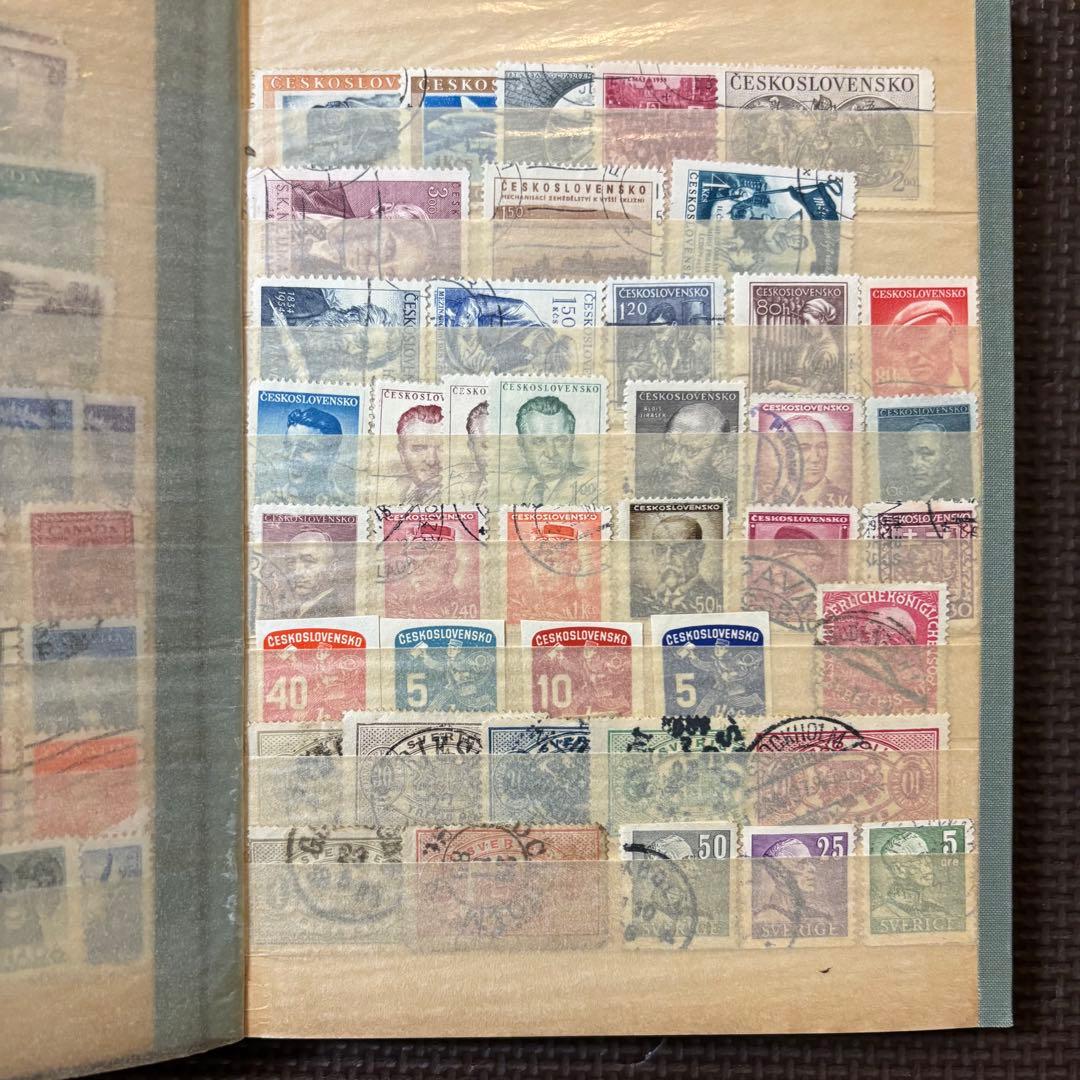 海外切手　まとめ　コレクションブック　12ページ
