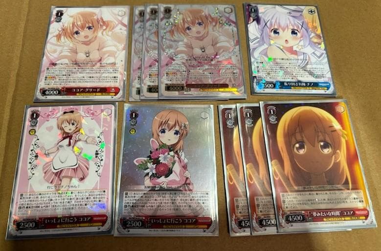 WS　ご注文はうさぎですか？　ごちうさ　4扉4門　デッキ　最新カードあり