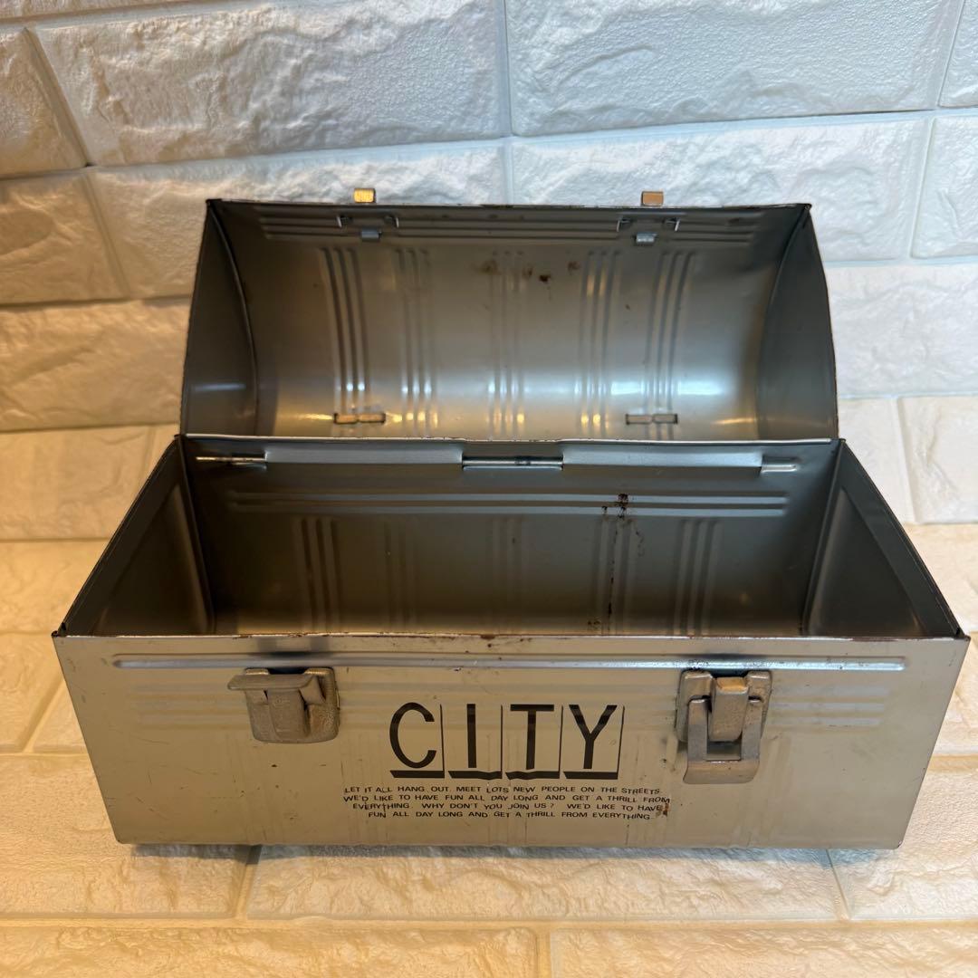 ホンダ CITY レア モトコンポ ブリキケース　当時物 昭和 レトロ