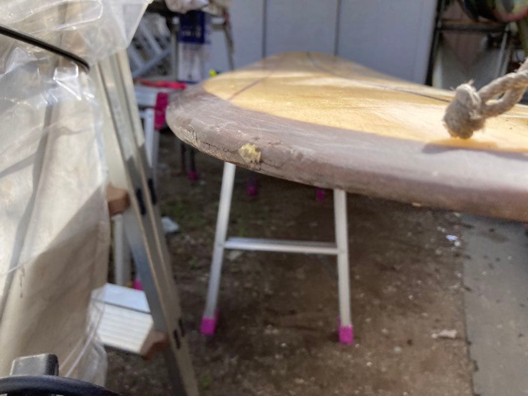 ❶希少バルサロングボード、シングル、290.湘南海岸周辺手渡し